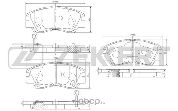 Тип 3 no 300. Колодка Zekkert bs1858. Zekkert цилиндр торм. Колесный Лев. Hyundai Galloper 91- Mitsubishi l300 III 87- l200 87- Pajero 87-.