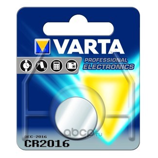 Varta 06016101401 Высококачественная и долговечная литиевая батарейка, которая используется в различных типах современных устройств