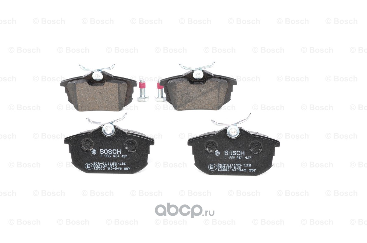 Bosch 0986424427 Комплект тормозных колодок, дисковый тормоз