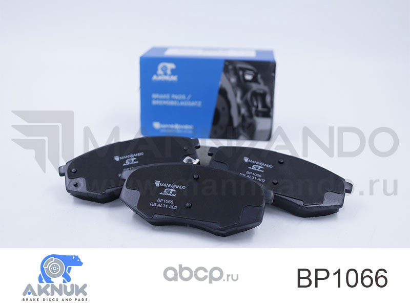 AKNUK BP1066 Дисковые тормозные колодки
