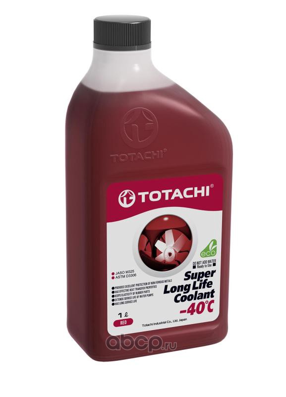 TOTACHI 41801 антифриз SUPER LLC Red -40C Красный 1л.