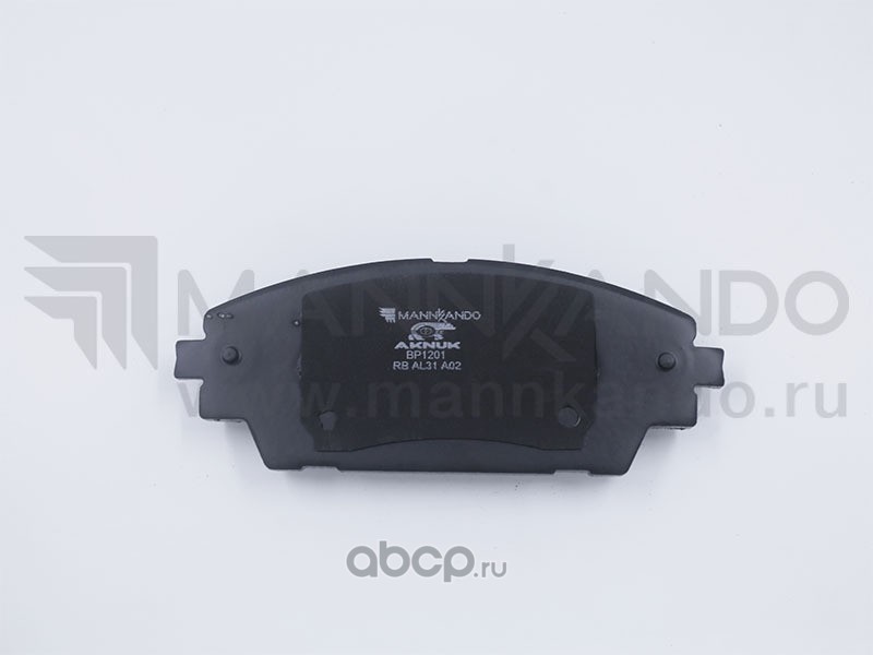 AKNUK BP1201 Колодки тормозные дисковые передние 3 (BM, BN) 2.0 AKNUK