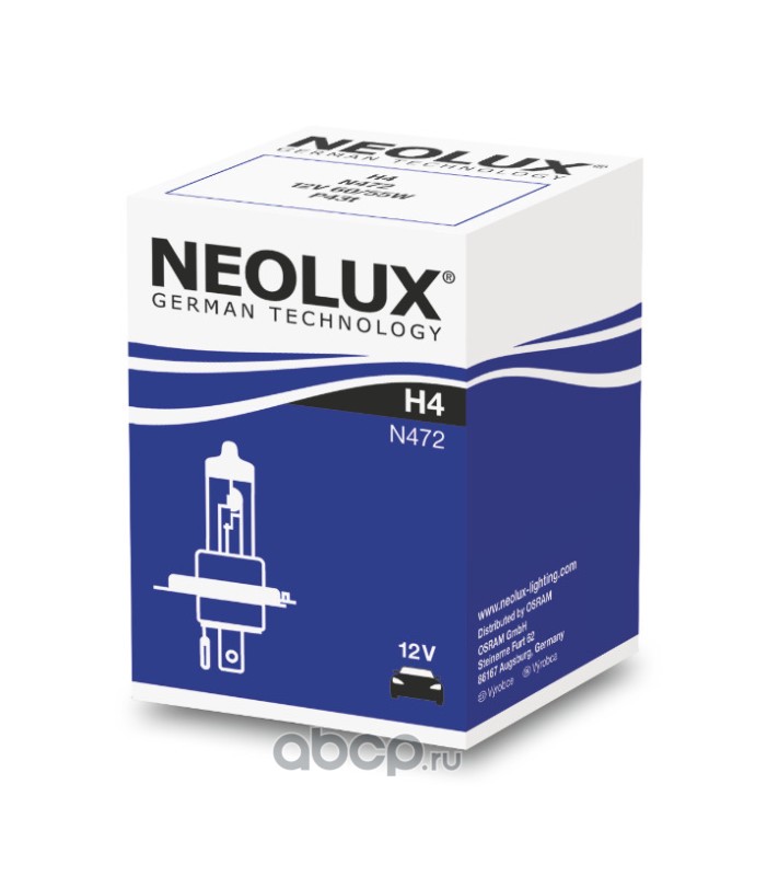 Neolux N472 Галогенные лампы головного света