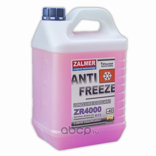 Antifreeze ZR4000  LLC G13 (фиолет.)  5л ZR40V005