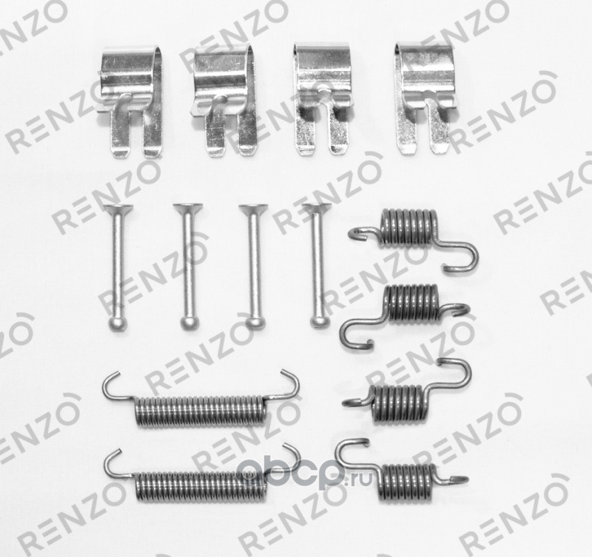 RENZO RFK106 Монтажный комплект барабанного тормоза, Toyota AVENSIS/COROLLA/YARIS 1.0-2.4 99>