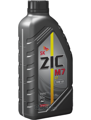 ZIC 132027 Масло для 4T четырёхтактных двигателей, Синтетика 10W-40 1л.