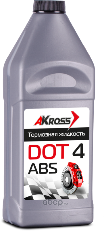 AKross AKS0004DOT Тормозная жидкость DOT-4 (Серебро) 910г