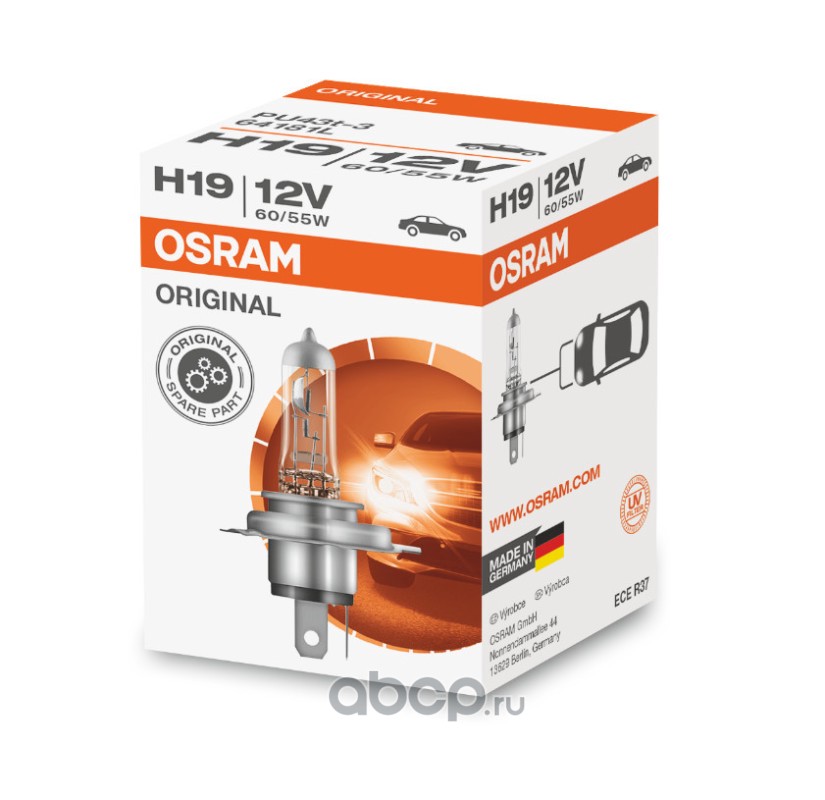Osram 64181L Галогенные лампы головного света