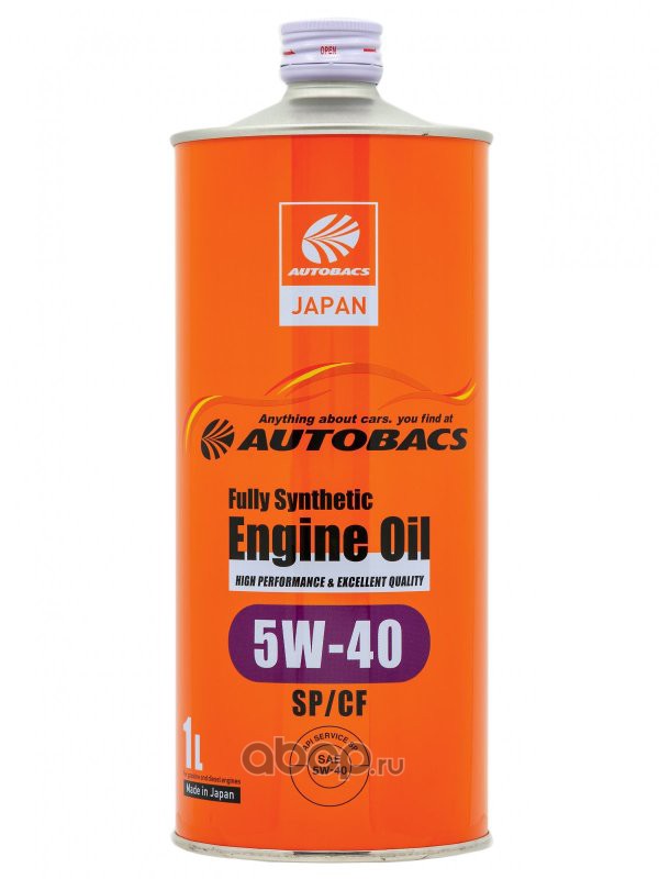 AUTOBACS A00032432 Моторное масло Синтетическое 5W-40 4л