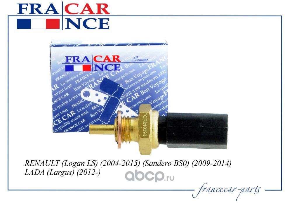 Francecar FCR210392 Датчик температуры охлаждающей жидкости 8200561449/FCR210392 FRANCECAR