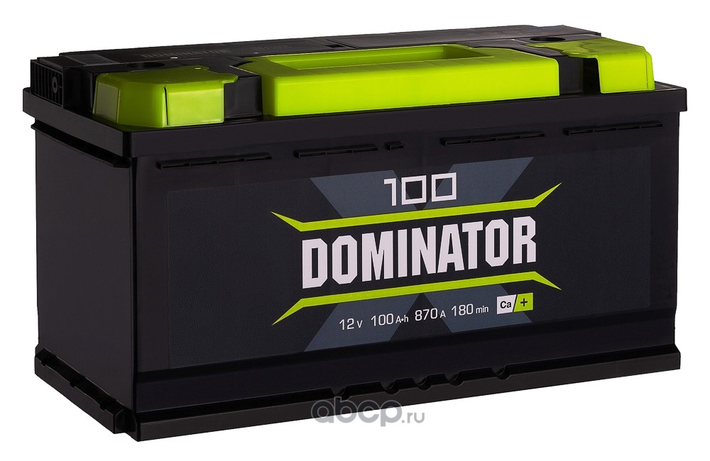 DOMINATOR 600120060 Автомобильный аккумулятор 100 Ач (0) 6СТ-100VLR 870 A (CCA)