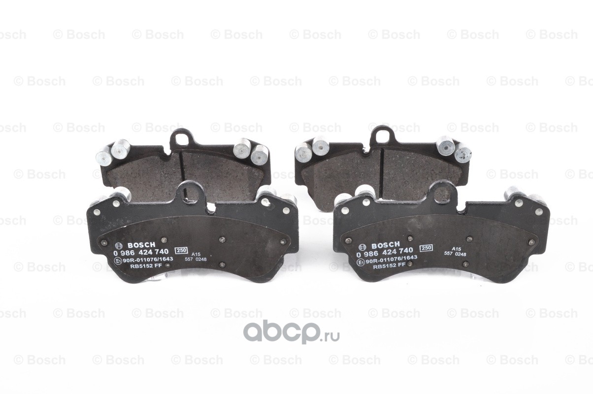 Bosch 0986424740 Колодки тормозные дисковые, комплект