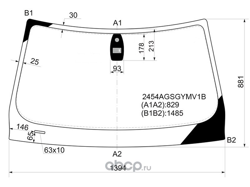 Купить Лобовое Стекло Бмв Е46