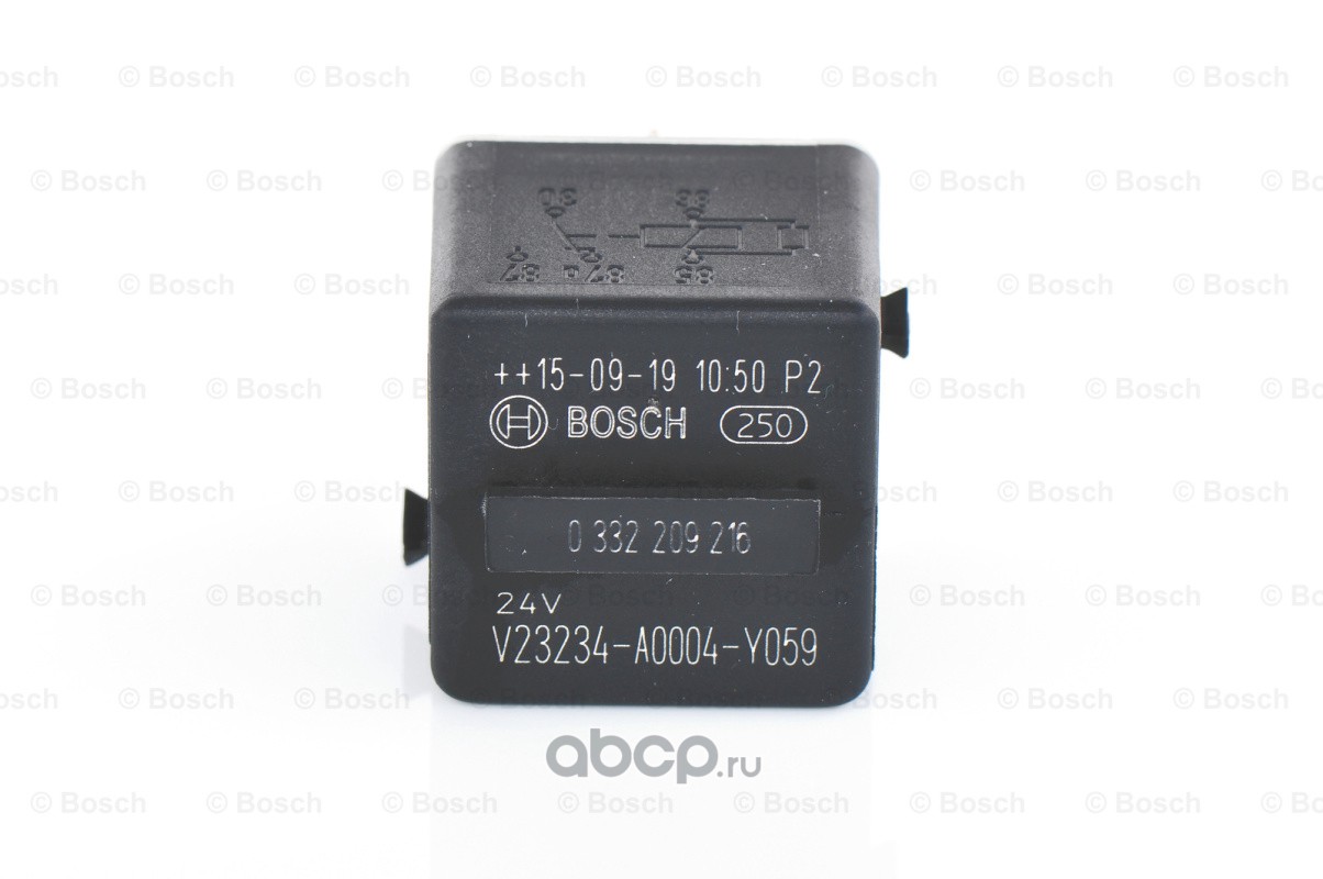Bosch 0332209216 Реле, рабочий ток