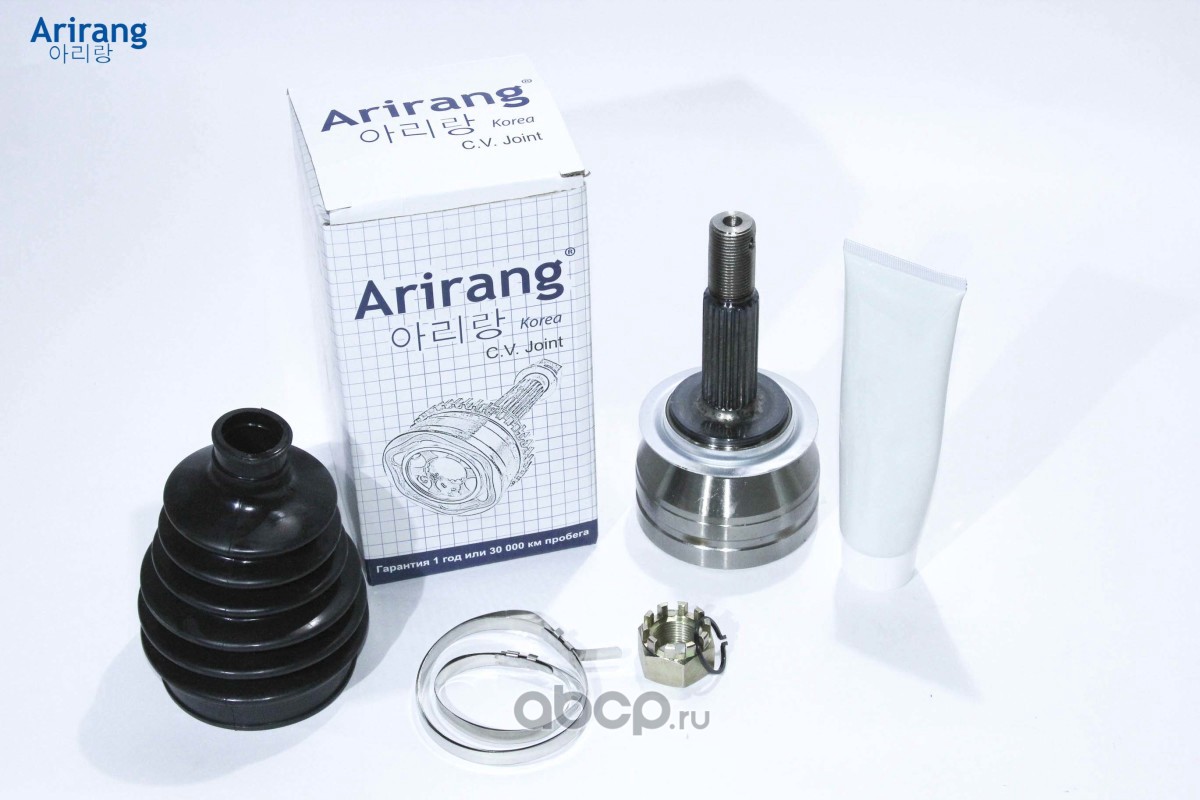 Arirang ARG221019 ШРУС наружний (27 зубьев, 25 шлицов)