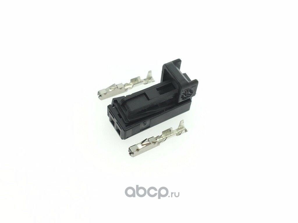 VAG 4B0971832 Корпус электроразъёма (плоский, 2х штекерный, чёрный)