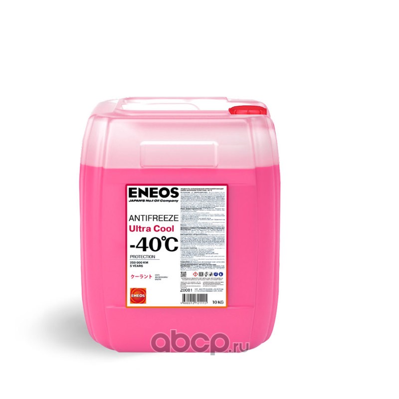 Антифриз Ultra Cool -40°C (pink) розовый 10л. Z0081