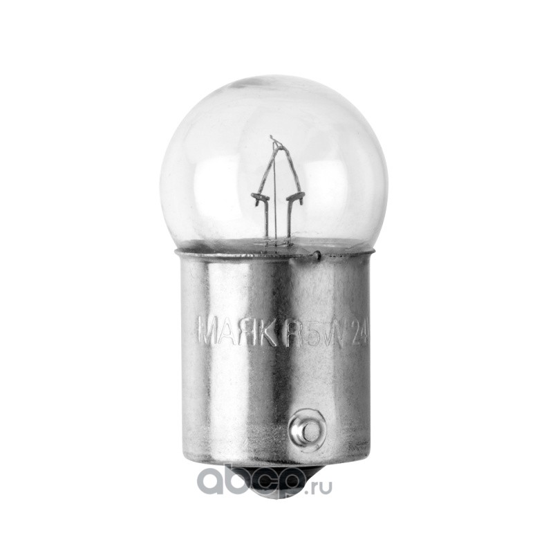 Маяк 82405 Лампа накаливания A 24- 5 BA15S УЛЬТРА (уп-ка 10 шт.) (габариты)