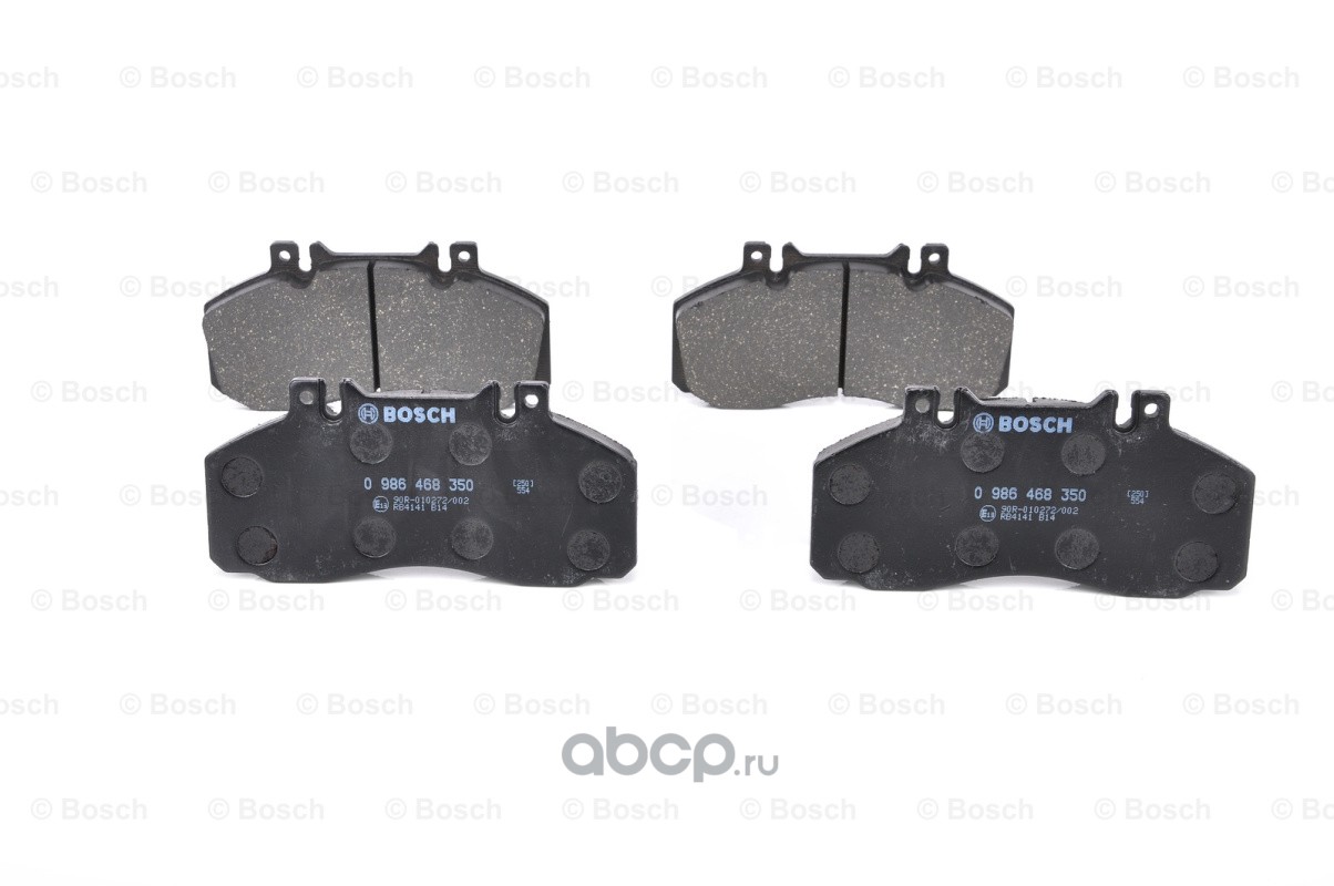 Bosch 0986468350 Комплект тормозных колодок, дисковый тормоз