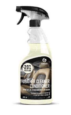 GraSS 110402 Очиститель-кондиционер кожи Leather Cleaner Conditioner  600мл тригер , шт