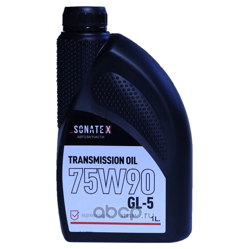 Sonatex 102702 Масло трансмиссионное 75W90 GL-5 1 л