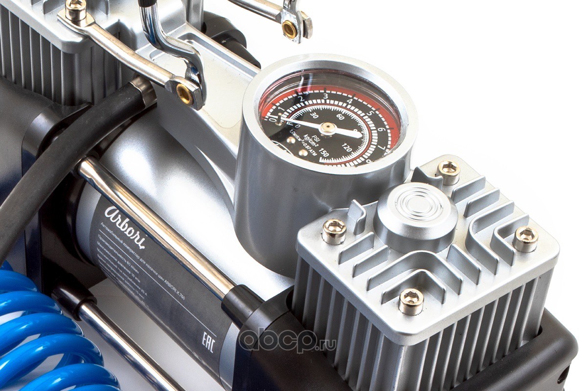 Arbori ARBORIX760 Автомобильный компрессор для накачки шин, производительность 60л/мин