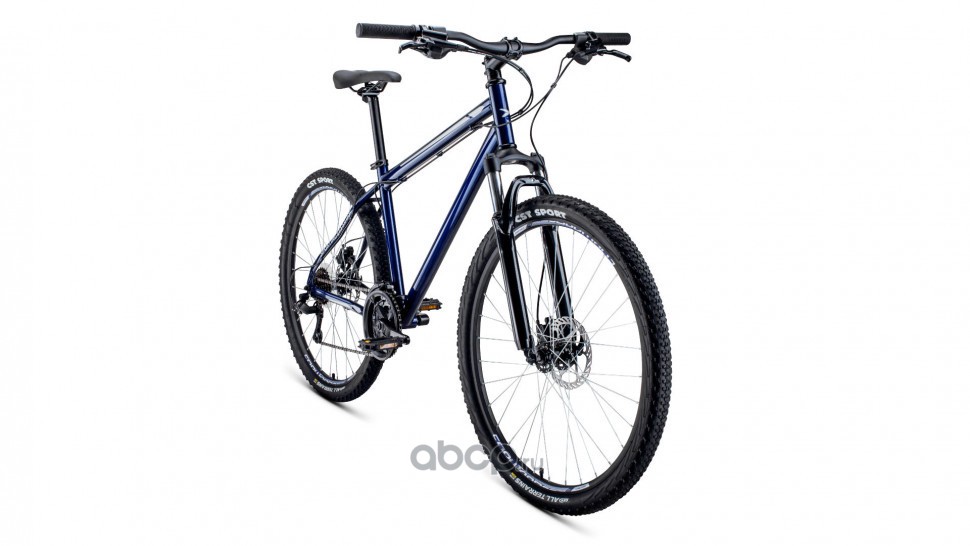 Велосипед FORWARD SPORTING 27,5 3.0 disc (27,5 21 ск. рост 19) 2020-2021, темно-синийсерый RBKW1MN7Q022