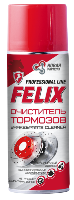 Felix 411040162 Очиститель тормозов FELIX 520 мл