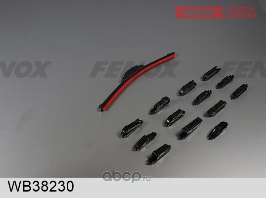 FENOX WB38230 Щетка стеклоочистителя 380 мм бескаркасная 1 шт X14 Universal