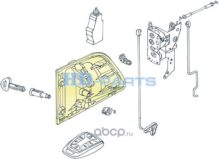 Схема замка двери скания 5 серии