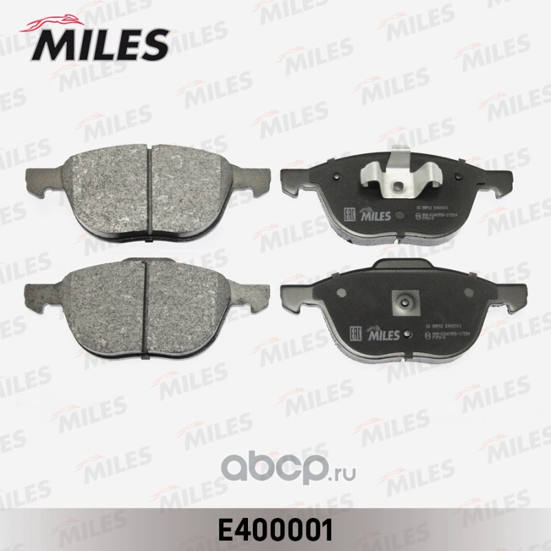 Miles E400001 Колодки тормозные
