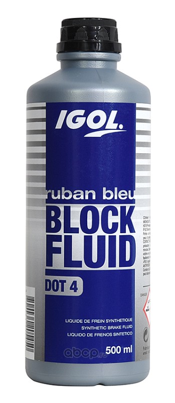 Liquide de frein IGOL Dot 4 Ruban bleu 500ml