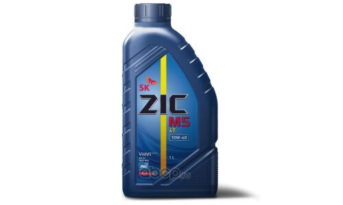 ZIC 137212 Масло для 4T четырёхтактных двигателей, Полусинтетика 10W-40 1л.