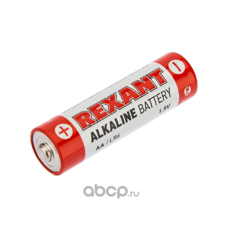 Алкалиновая батарейка AALR6 1,5 V 4 шт. блистер REXANT 301027