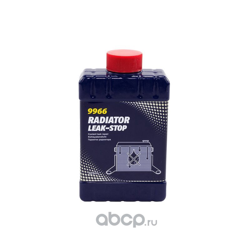 MANNOL 9966 Присадка в радиатор Mannol Radiator Leak-Stop 325 мл