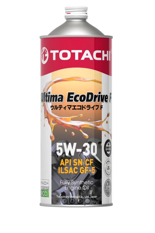 TOTACHI 4562374690950 Масло моторное TOTACHI Ultima EcoDrive F 5W-30 синтетика 1 л.