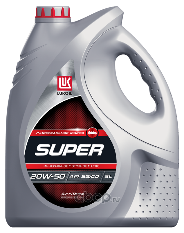 LUKOIL 19447 Масло моторное LUKOIL SUPER MINERAL 20W-50 20W-50  5 л.