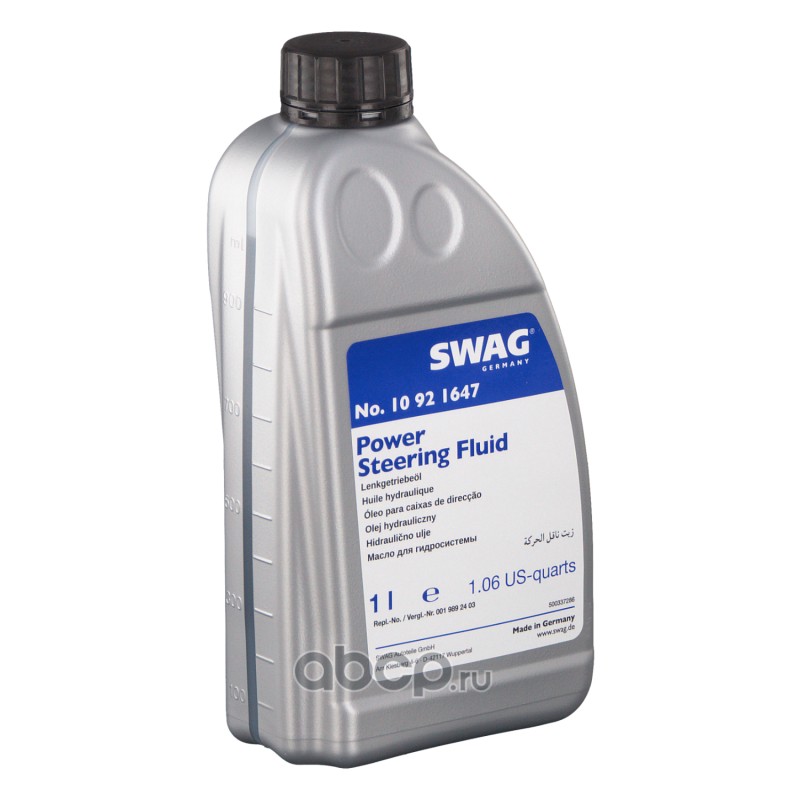 Swag 10921647 Масло для гидросистемы для рулевого управления с сервоприводом