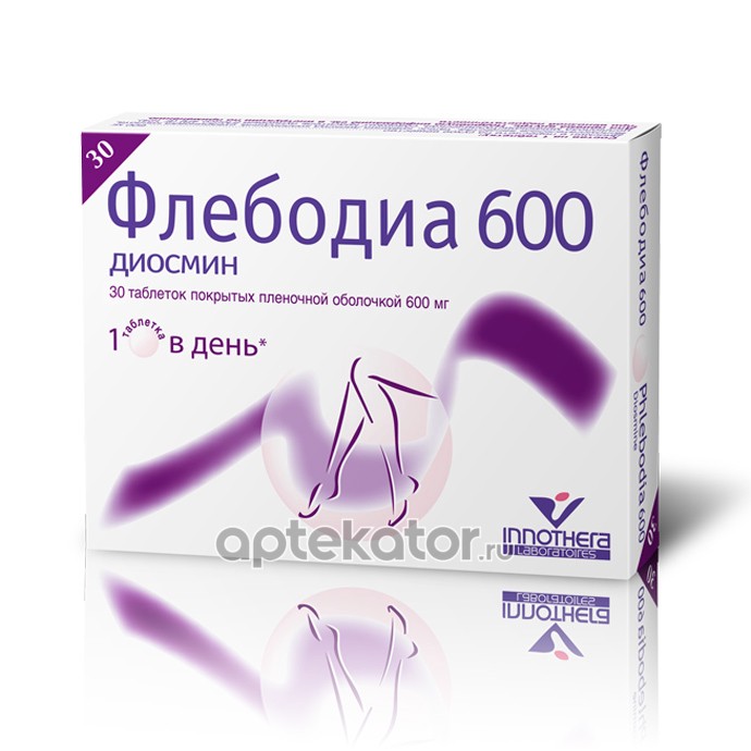 Флебодиа 600 60 Шт Купить