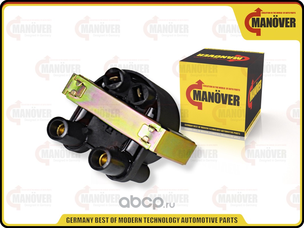 MANOVER MR4063705 Катушка зажигания ГАЗ,УАЗ 4063,406.21,3405.22,УМЗ  4213,УМЗ 420,ОКА 1111,СЕАЗ 11113 MANOVER Germany