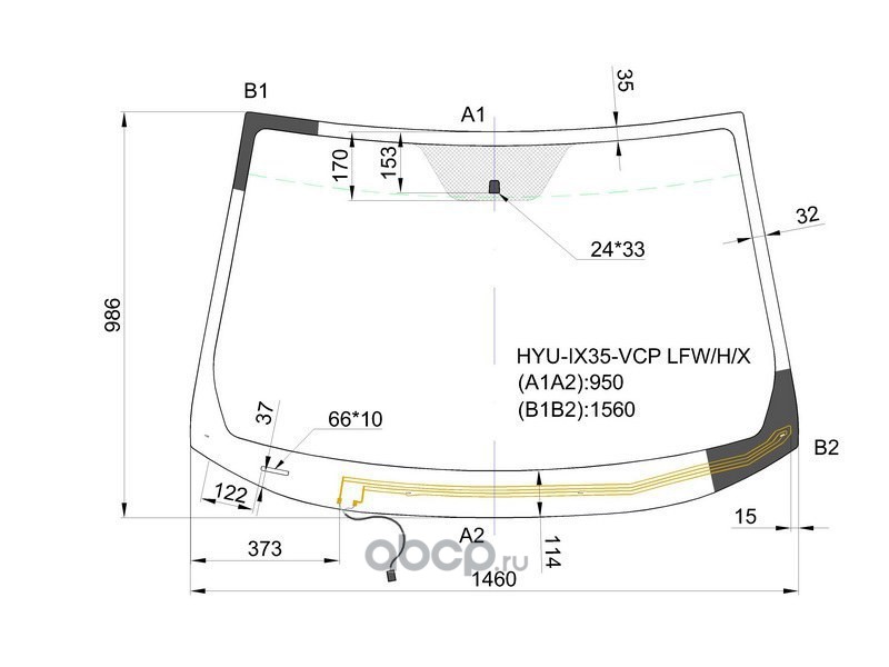 Купить Лобовое Стекло Ix35