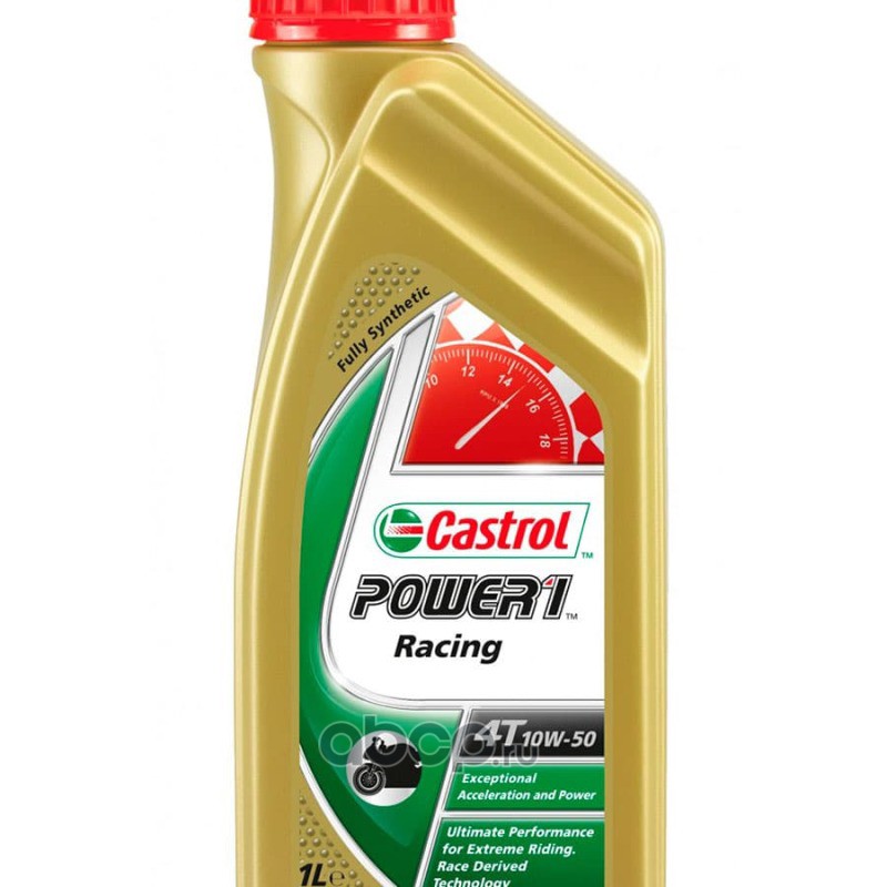 Castrol 14E94F Масло моторное POWER1 RACING 4T 10W-50