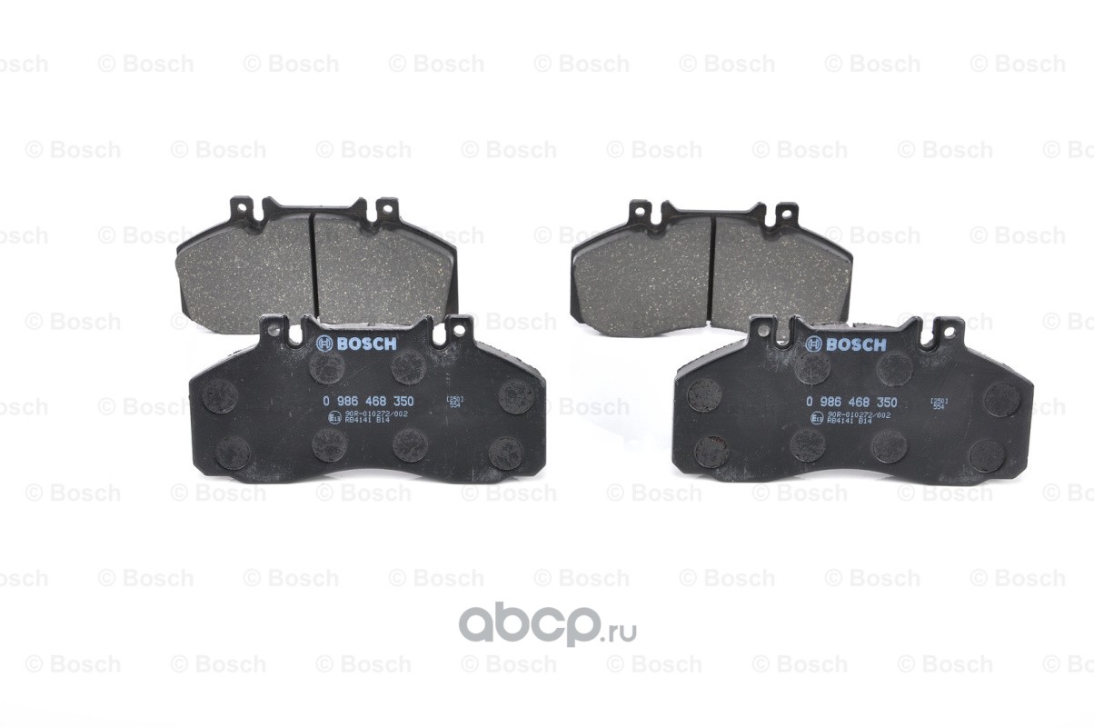 Bosch 0986468350 Комплект тормозных колодок, дисковый тормоз