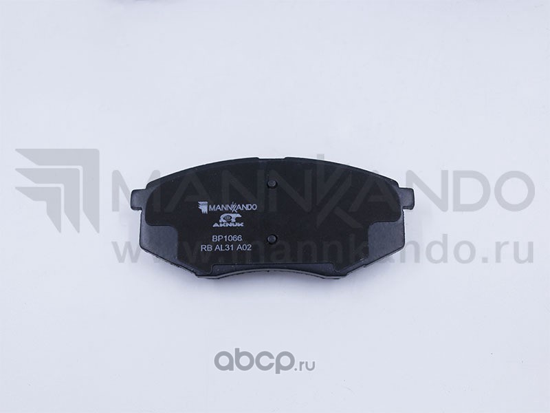 AKNUK BP1066 Колодки тормозные дисковые передние ix20 (JC) 1.6 AKNUK