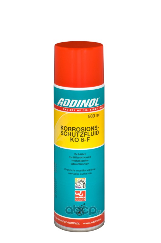 ADDINOL 4014766070883 Проникающее антикоррозионное средство KO 6 F 0,5L Spray