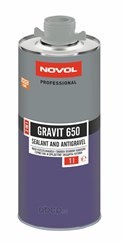 GRAVIT 650  герметик и средство защиты кузова 2в1 серый, 1 л 37761