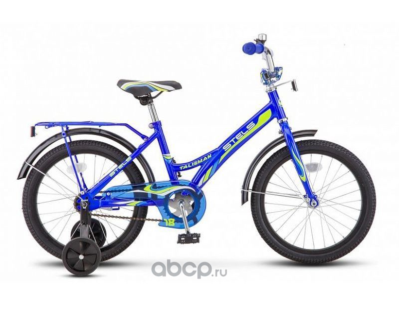 Велосипед 18 детский STELS Talisman (2018) количество скоростей 1 рама сталь 12 синий LU076198