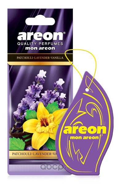 Ароматизатор  MON AREON Пачоли Лав. Ваниль Patchouli Lavender Vanilla MA34