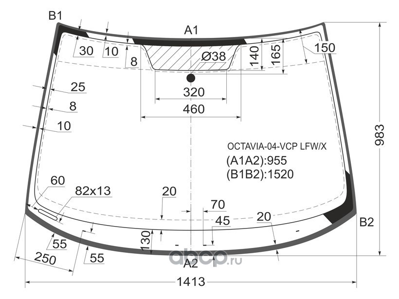 Размеры лобового. XYG octavia13vcslfwx. 7810agsmvz6t. Octavia-04-VCP LFW/X. Размер лобового стекла Октавия а5.