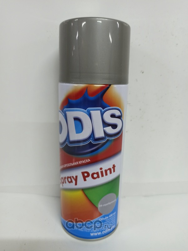 ODIS DS36 36 Краска-спрей ODIS серебряный